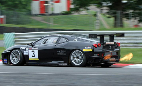 Ferrar 430GT2 at Brands Hatch 2012