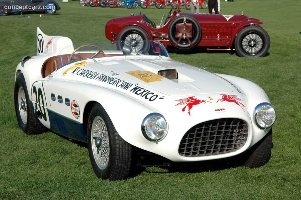 Ferrari 340 Mexico, the only Spider version..