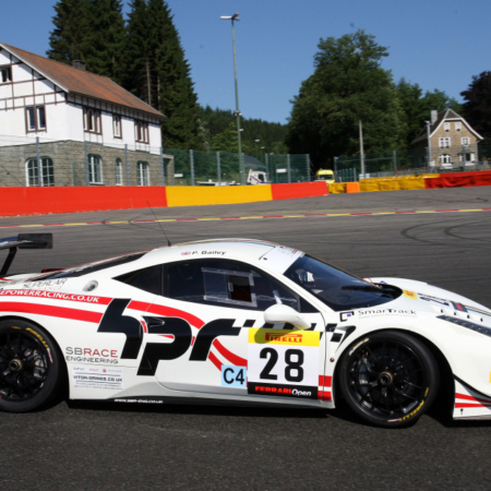 SBR F458 Challenge wins at Spa