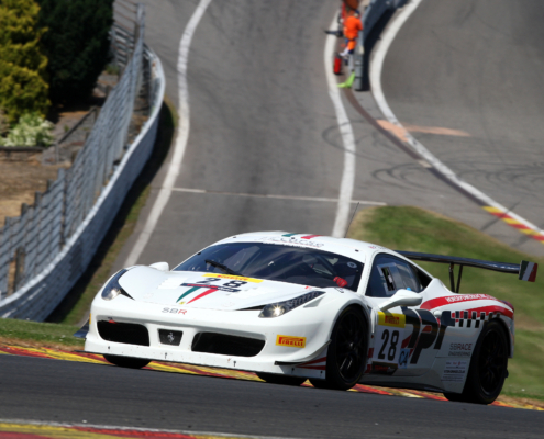 SBR Ferrari 458 challenge car