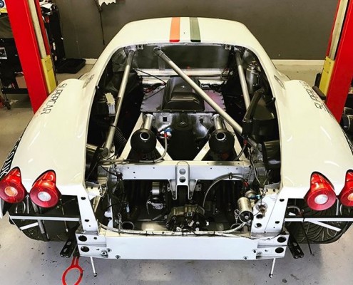 Ferrari F430 GTC Engine Bay