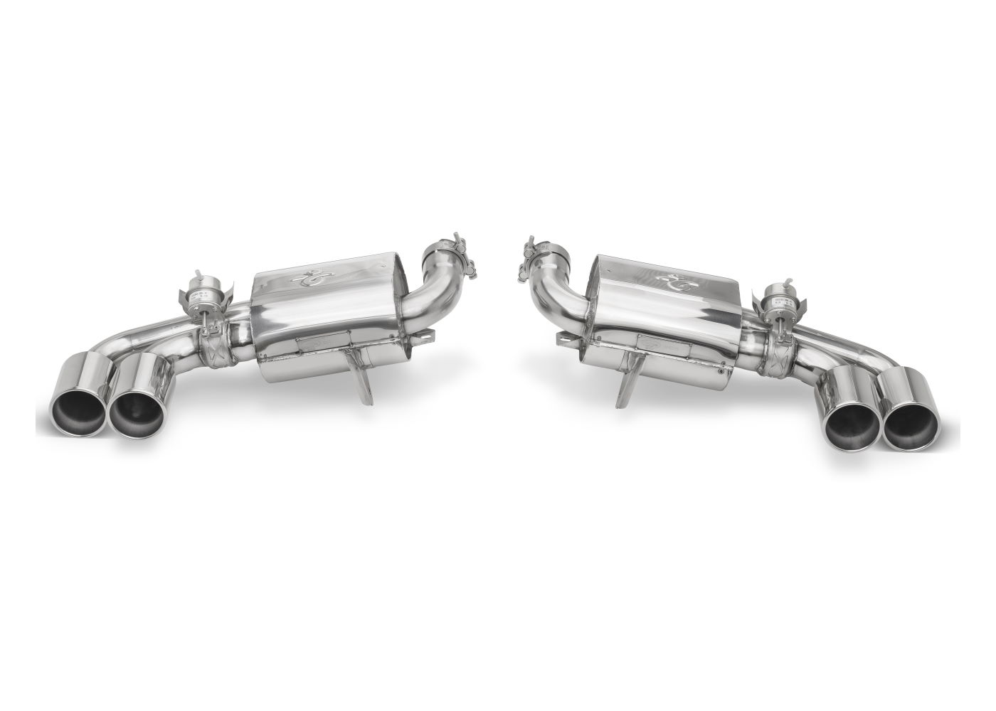 Ferrari F430 Sports Exhaust Tubi Style
