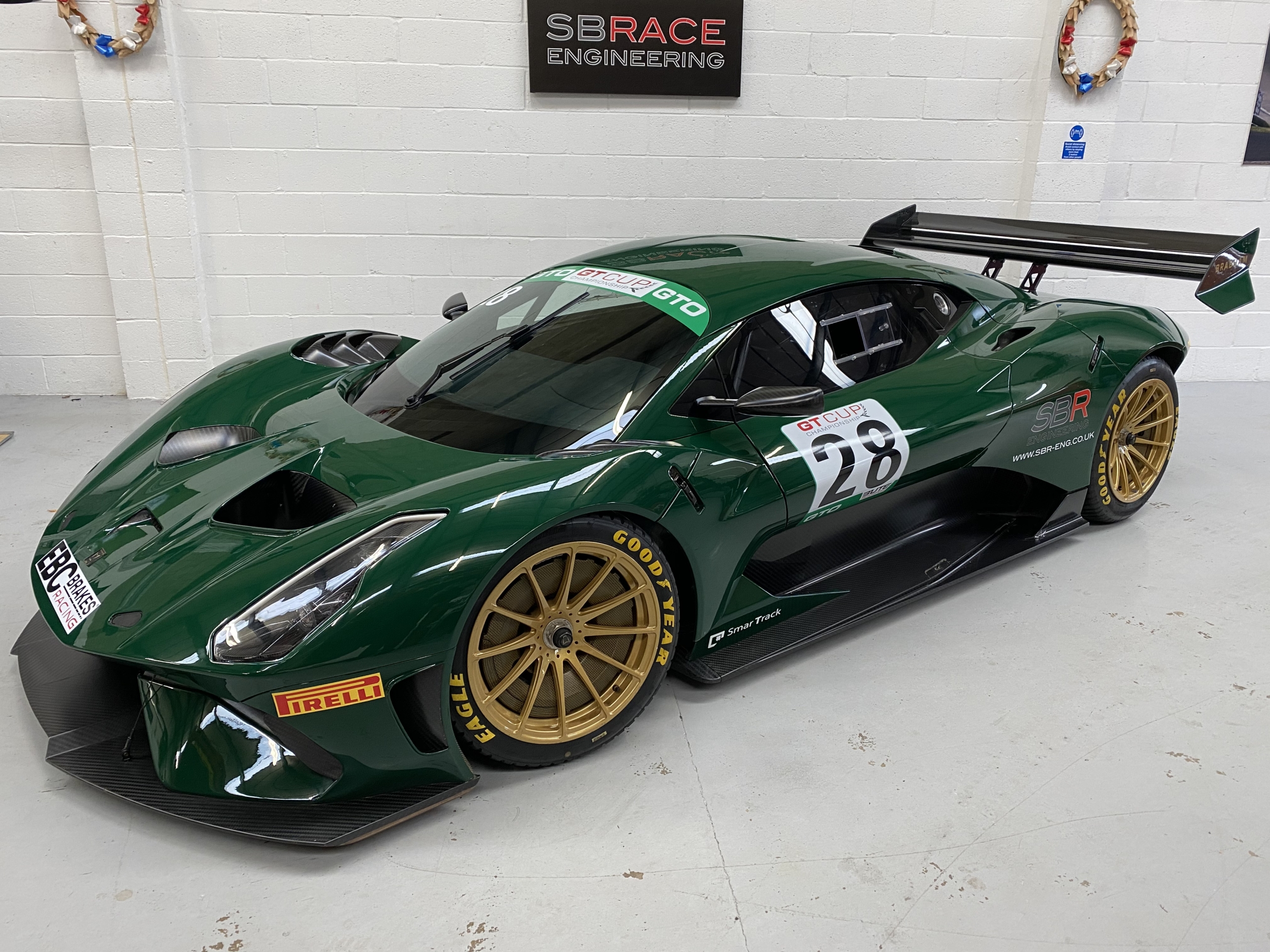 First Brabham BT62 Competition Delivered for Britcar Debut